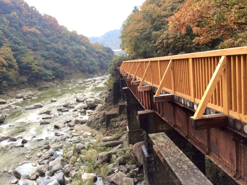 廃線敷ウォーク　橋