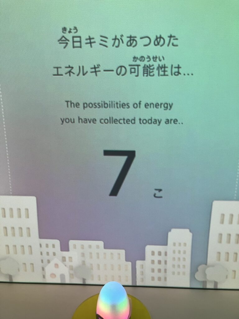 万博 電力館 光る卵