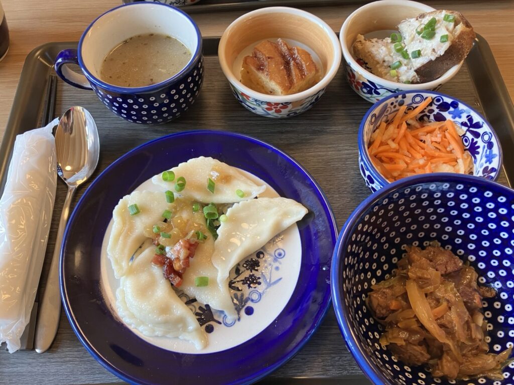 ポーランド レストラン 肉セット