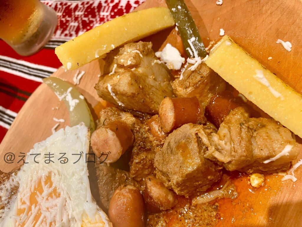 ルーマニア コンテ 豚肉の煮込み