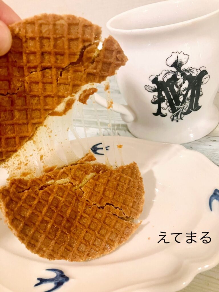 ストロープワッフル 温め方 コップ