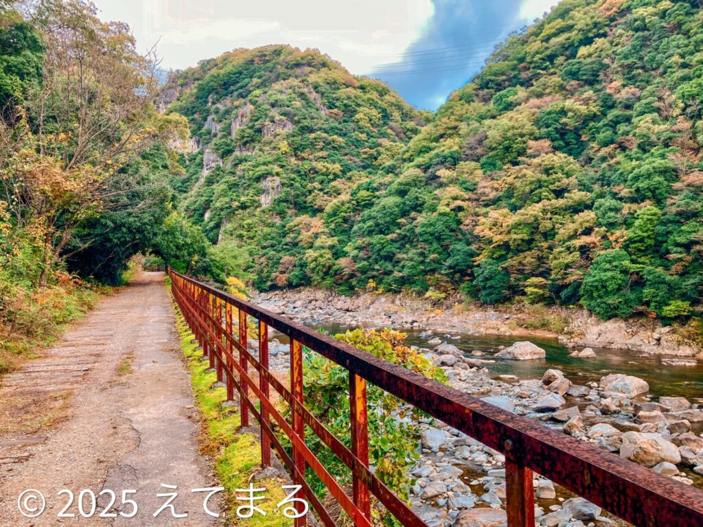 武田尾 廃線跡 武庫川