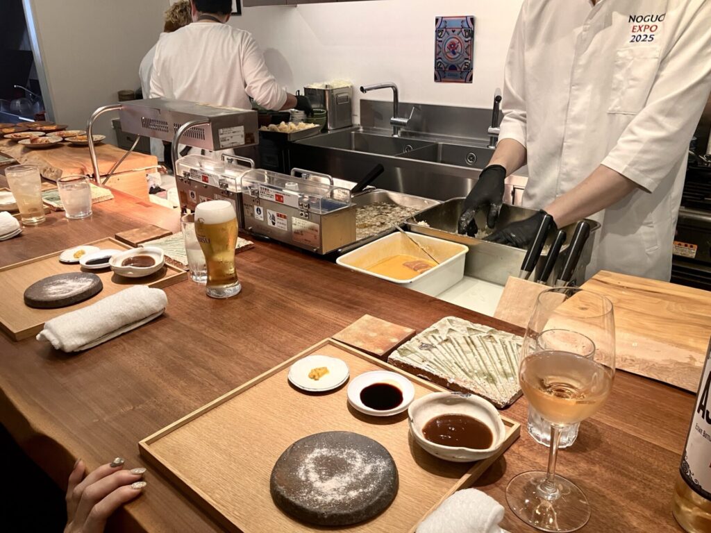 とんかつ のぐち 万博