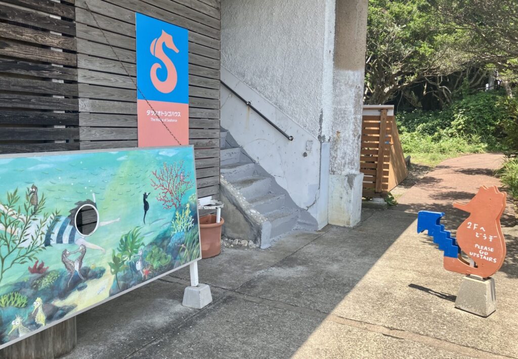 指宿 タツノオトシゴハウス 入り口