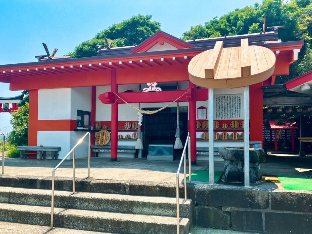 指宿 釜蓋神社 薩南海岸県立自然公園