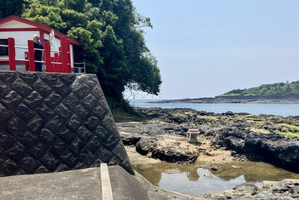 鹿児島 釜蓋神社 釜蓋投げ