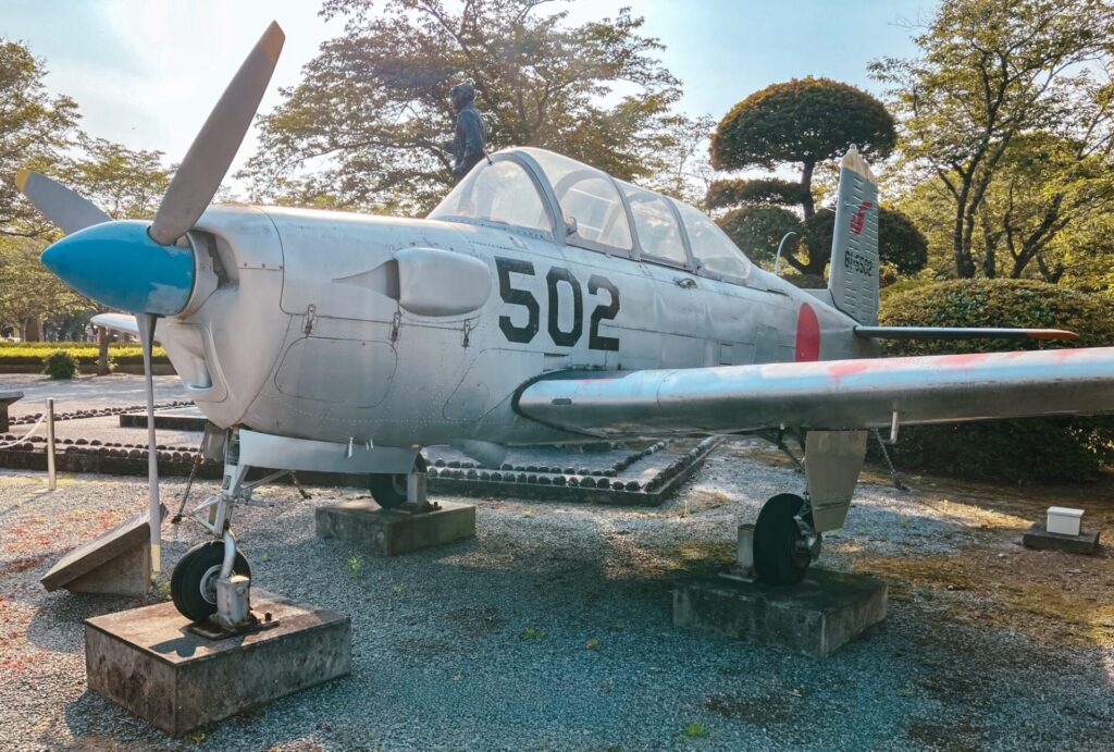 知覧特攻平和会館 航空自衛隊 練習機